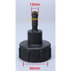 IBC konteineru adapteris ar ārējo eglīti 1/2