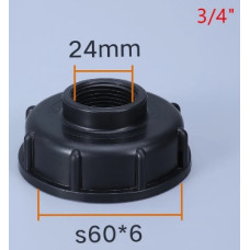 IBC konteineru adapteris ar iekšējo vītni 3/4