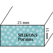 I Sp Poraina silikona profils 15x20mm