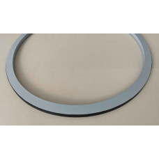 PTFE/gumijas aplokšņu vāka blīve 527/555x14x11