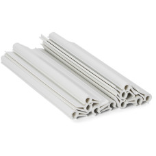 Montāžas klipši  Premium Line loksnēm 190mm balti - 10 gab. iepakojums