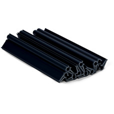 Montāžas klipši  Premium Line loksnēm 190mm melni - 10 gab. iepakojums