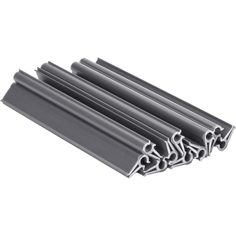 Montāžas klipši  Premium Line loksnēm 190mm pelēki - 10 gab. iepakojums