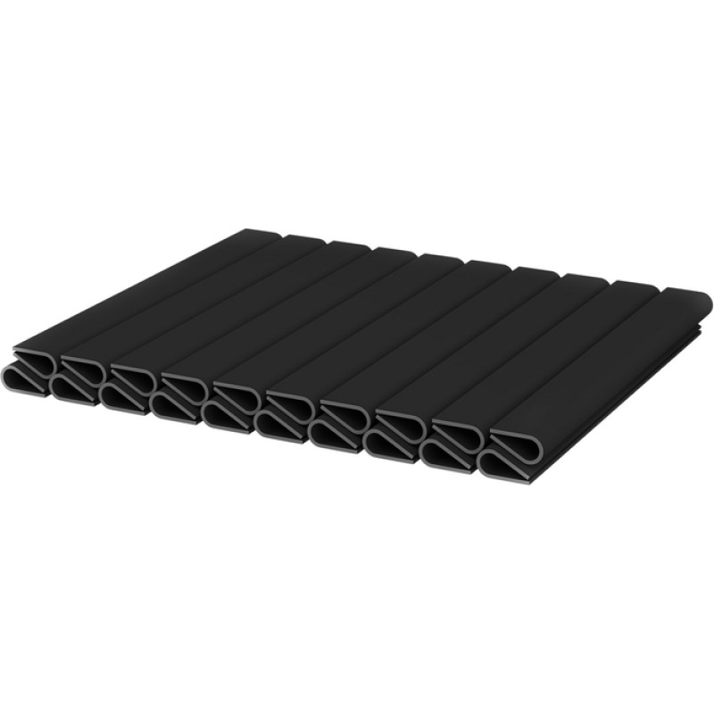 Montāžas klipši  Basic Line loksnēm 190mm melni - 20 gab. iepakojums