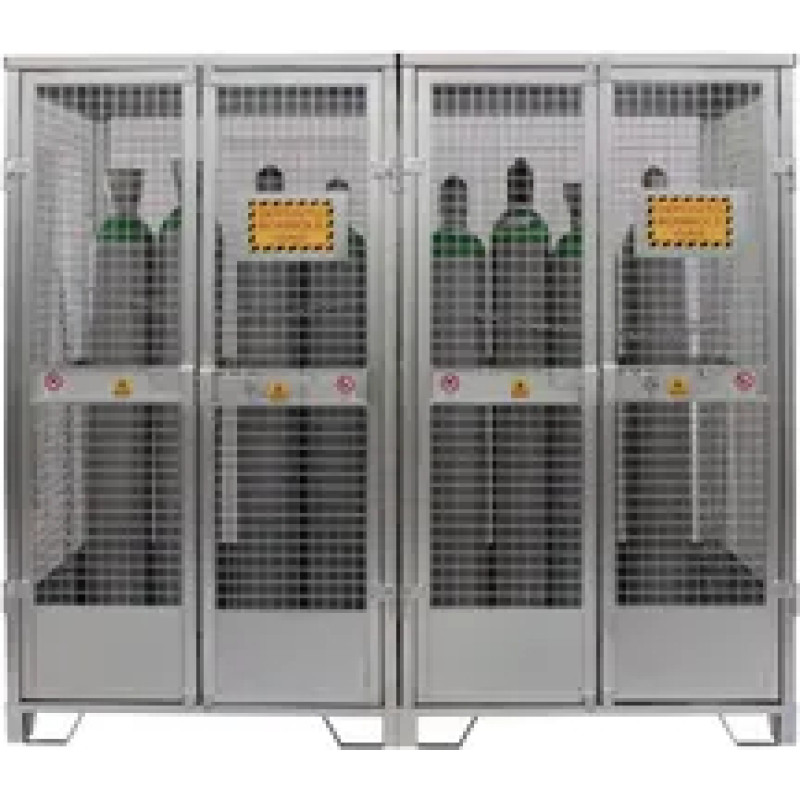 PBO Sall Gāzes Balonu Uzglabāšanas Būris (Tērauds) 1130x960x2100mm 9/12 baloniem