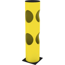 Triecienbarjeras Kuba pagrieziens Ų 200mm  H=700mm Pamatnei=220x220mm Dzeltena