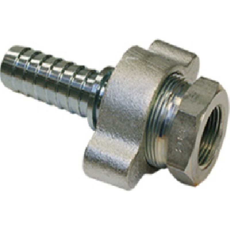 Augsta spiediena šļūdeņu tvaika savienojums ar drošības apkakli un spārnotu uzgriezni - šļ