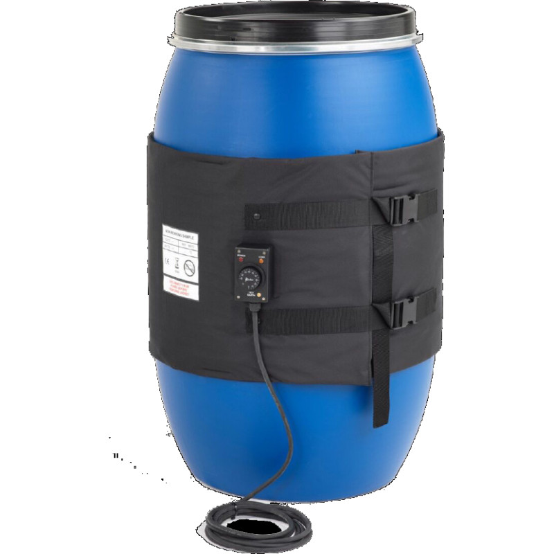 Insulētais apaļās mucas sildītājs (zemas temp.) 450W 230V 450x1950mm