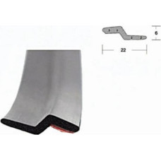 I  Gs EPDM gumijas profils 6x22mm
