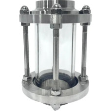 Skatu stikls Tube  32mm  SS316    120' sil.gasket FDA