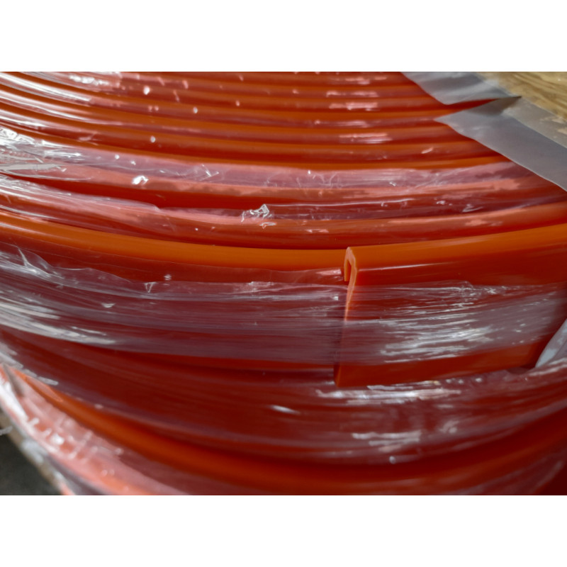 Margu uzlikas, krāsa - sarkana, profilam 8x35mm, 20m rullis