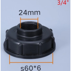 IBC konteineru adapteris ar iekšējo vītni 3/4