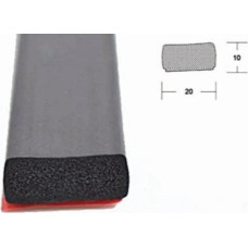 I  Gp EPDM gumijas profils 10x20mm pašlīmējošs