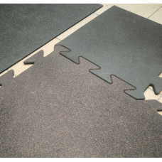 Gumijas flīzes laukumiem (10x1000x1000 mm) Puzle  /with Red