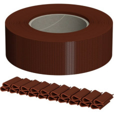 Basic Line lokšņu komplekts 47,5mm × 35m brūns