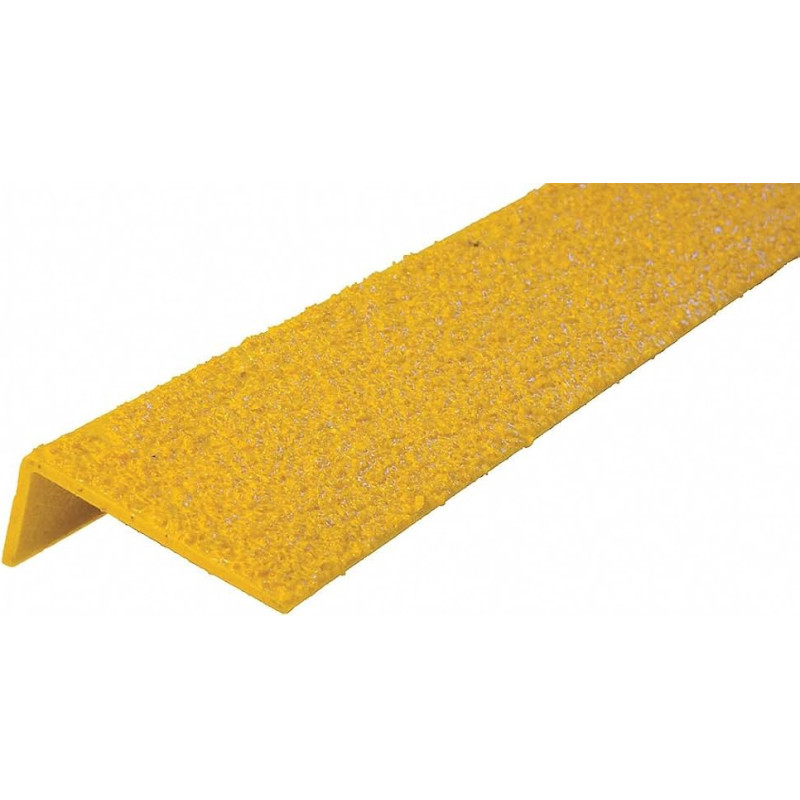 Anti-Slip GRP Safe Edge HEAVY DUTY yellow 70x600x30mm