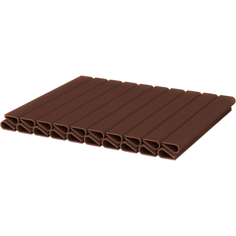 Montāžas klipši  Basic Line loksnēm 190mm brūni - 20 gab. iepakojums