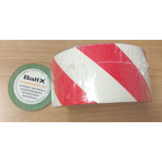 m2 Anti-Slip Tape Hazard Warning red/white Roll 75mm x 18.3m