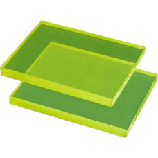 Poliuretāna loksne zaļa 20x1000x2000mm 70ShA