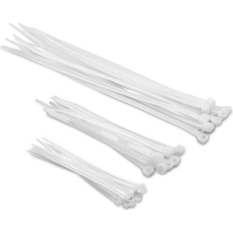 Plastmasas savilcēji balti 4.8x300mm (100gb)